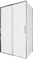Душевой уголок Aquanet Pleasure Evo 120x80 AE65-120x80-CT профиль хром, прозрачное стекло — фото 2, Прямоугольные душевые уголки
