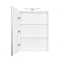 Товар: VICTORIA левый зеркальный шкаф 600, 606x141x810 мм, белый глянец арт-A857474806 - фото 2 VICTORIA левый зеркальный шкаф 600, 606x141x810 мм, белый глянец арт-A857474806 — фото 2, Зеркальные шкафы в ванную