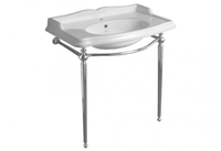 Консоль SIMAS ARCADE напольная цвет хром ARCG1 — фото 1, Консоли для раковины