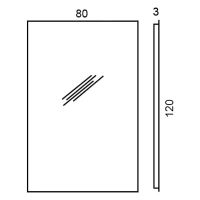 Зеркало COLOMBO DESIGN GALLERY настенное арт-B2015 — фото 2, Зеркала в ванную комнату