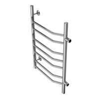 Товар: Полотенцесушитель водяной AZARIO RAVENNA 500/800 7 секций, боковое подключение, 1", хром арт-AZ07558 - фото 2 Полотенцесушитель водяной AZARIO RAVENNA 500/800 7 секций, боковое подключение, 1", хром арт-AZ07558 — фото 2, Водяные полотенцесушители