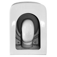 Унитаз подвесной Azario Cascad M 490x345x325 безободковый, система смыва "Скрытое Торнадо", с быстросъемным сиденьем микролифт арт-AZ-10002 — фото 14, Подвесные унитазы