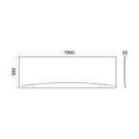 Экран Персей 190 арт-Щ0000051531 — фото 1, Экраны для ванн