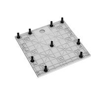 Товар: Душевой поддон квадратный RGW TUS-W 90x90, белый, арт-55370199-01 - фото 6 Душевой поддон квадратный RGW TUS-W 90x90, белый, арт-55370199-01 — фото 6, Стеклопластиковые душевые поддоны