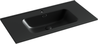 Умывальник накладной прямоугольный (цвет Черный Матовый) Element 910*465*180мм арт-CN7002MB — фото 2, Мини-раковины
