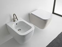 Унитаз Scarabeo TEOREMA 2.0 подвесной безободковый цвет белый матовый арт-5126/CL 41 — фото 2, Подвесные унитазы