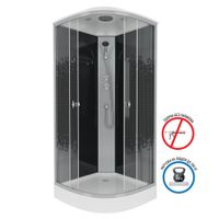 Товар: Душевая кабина Niagara Eco NG-4501-14 (90х90х215) низкий поддон(13см),стекло мозаика,3 места 45011453 - фото 1 Душевая кабина Niagara Eco NG-4501-14 (90х90х215) низкий поддон(13см),стекло мозаика,3 места 45011453 — фото 1, Душевые кабины