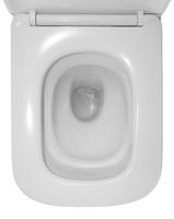 Унитаз подвесной Azario Cascad M 490x345x325 безободковый, система смыва "Скрытое Торнадо", с быстросъемным сиденьем микролифт арт-AZ-10002 — фото 9, Подвесные унитазы