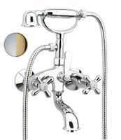 Смеситель для ванны Fiore MARGOT , хром/золото арт-26CO0610 — фото 1, Смеситель для ванны