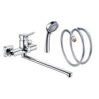 Смеситель для ванны D&K Rhein , хром арт-DA1493301 — фото 1, Смеситель для ванны