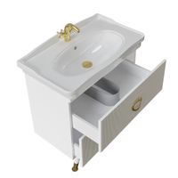 Товар: Тумба напольная "АТРИО-85 см" с 2-я ящ. белый глянец (ум.МОДЕРН-85) 108016 - фото 3 Тумба напольная "АТРИО-85 см" с 2-я ящ. белый глянец (ум.МОДЕРН-85) 108016 — фото 3, Тумбы под раковину