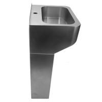 Раковина настенная РН 005 с пьедесталом арт-РН005сП — фото 3, Раковины подвесные