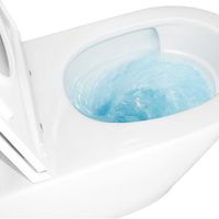 Унитаз-компакт Azario MIZEN 360х660х800 напольный, безободковый, смыв "Скрытое Торнадо", с быстросъемным сиденьем "Микролифт" арт-AZ-8300 — фото 13, Напольные унитазы