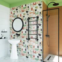 Полотенцесушитель электрический Grota Costa 430х1000 черный Costa 430х1000 RAL9005 EL — фото 5, Электрические полотенцесушители