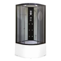 Товар: Душевая кабина Niagara Ultra NG-1909-01 (100х100х220) высокий поддон(48см),черный,стекло тонированное,4 места 19090134 - фото 1 Душевая кабина Niagara Ultra NG-1909-01 (100х100х220) высокий поддон(48см),черный,стекло тонированное,4 места 19090134 — фото 1, Душевые кабины