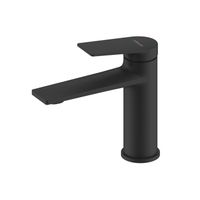 Смеситель для умывальника Milardo Azure черный матовый арт-AZUBL00M01 — фото 1, Смесители для раковины