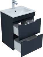 Товар: Тумба под раковину Aquanet Практика 50 маренго (2 ящика) 00330456 - фото 3 Тумба под раковину Aquanet Практика 50 маренго (2 ящика) 00330456 — фото 3, Тумбы под раковину