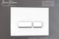 Комплект 3в1 IBERICA BLANCA инсталляция SILENCIO MINI, унитаз TOLEDO ALTO белый, кнопка смыва CRYSTAL-R белый глянцевый (IB.001M.TLA.234.2210) — фото 9, Комплекты унитаз + инсталляция