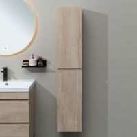 Шкаф-пенал Aquanet Нота New 30 дуб светлый арт-00334201 — фото 1, Пеналы для ванной комнаты