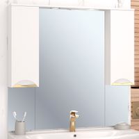 Зеркальный шкаф ELEGANSE 105 /золото/ AQUA DE MARCO 1105CGELE — фото 1, Зеркальные шкафы в ванную