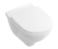 Товар: Унитаз, Villeroy&Boch, O'Novo, традиционный (с закрытым смывным краем), тип установки-подвесной, ширина, мм-360, глубина, мм-560, высота, мм-350, форма чаши-овальная, выпуск-горизонтальный, материал-керамика, сиденье-в комплект не входит (приобретается отдельно), без креплений, цвет-альпийский белый арт-56601001 - фото 1 Унитаз, Villeroy&Boch, O'Novo, традиционный (с закрытым смывным краем), тип установки-подвесной, ширина, мм-360, глубина, мм-560, высота, мм-350, форма чаши-овальная, выпуск-горизонтальный, материал-керамика, сиденье-в комплект не входит (приобретается отдельно), без креплений, цвет-альпийский белый арт-56601001 — фото 1, Подвесные унитазы