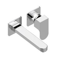 Смеситель для раковины Bossini Gillo Z00732.030 настенный встраиваемый внешняя часть цвет хром — фото 2, Смесители для раковины