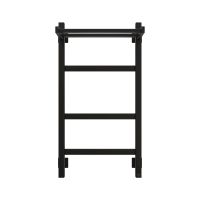 Полотенцесушитель электрический Grota Tela 430х800 черный Tela 430х800 RAL9005 EL — фото 5, Электрические полотенцесушители