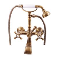 Товар: Смеситель Morava retro для ванной с душевым комплектом, арт-MK360.5/2SM - фото 1 Смеситель Morava retro для ванной с душевым комплектом, арт-MK360.5/2SM — фото 1, Смеситель для ванны