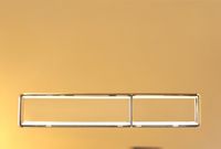 KK-POL SPP/035/SG/K M08 Пластиковая панель смыва для инсталляции, цвет золото глянец — фото 1, Панели