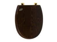 Сиденье с крышкой SIMAS ARCADE цвет орех золото AR005OR — фото 2, Сиденья для унитаза