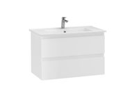 ALINDA Нижний модуль (80см) AD0080.10.PB + Раковина SU080 арт-AD0080.10.PB +SU080 — фото 1, Тумбы с раковиной