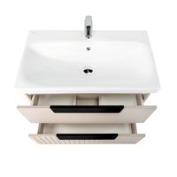 Тумба под раковину VIANT СИЦИЛИЯ 80 подвесная капучино арт-VSIC80MDCAP-T2YP — фото 3, Тумбы под раковину