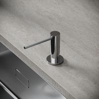 Дозатор для кухонной мойки Sancos, объем 500 мл, цвет хром, арт. арт-SC40100CH — фото 3, Дозаторы для кухонных моек