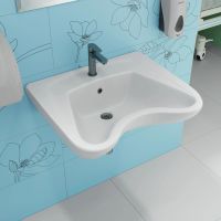 Раковина КЕРАМИН ХИРУРГИЧЕСКАЯ белый глянец CDB00023022 арт-4810531095675 — фото 3, Раковины подвесные