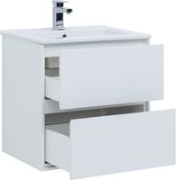 Товар: Тумба под раковину Aquanet Милан 65 белый глянец арт-00339965 - фото 4 Тумба под раковину Aquanet Милан 65 белый глянец арт-00339965 — фото 4, Тумбы под раковину