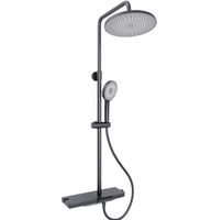 Душевая стойка ENNA, чёрный матовый EN-200-B-C4 — фото 1, Душевые стойки