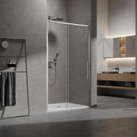 Душевая дверь Slim VDS-6SL120CL, 1200, хром, стекло прозрачное — фото 2, Душевые двери в нишу