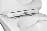 Товар: Унитаз-компакт Azario Verde 650х380х790 напольный, безободковый, с быстросъемным сиденьем микролифт арт-AZ-8220 - фото 7 Унитаз-компакт Azario Verde 650х380х790 напольный, безободковый, с быстросъемным сиденьем микролифт арт-AZ-8220 — фото 7, Напольные унитазы