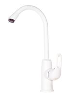 Смеситель для кухни D&K Rhein , белый арт-DA1372426 — фото 1, Смесители для кухни