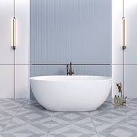 Ванна CAPRICE 160 см из Solid Perfection / Aqua de Marco 1160WCAPR_SOL — фото 1, Ванны