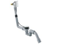 Слив-перелив, Hansgrohe, Exafill, вид-для ванны, тип-с наливом, диаметр слива, мм-52, накладки-есть, цвет-хром арт-58123000 — фото 1, Сливы-переливы