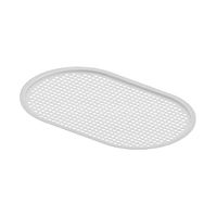 Полка сетчатая Artceram Fuori Scala для овальной консоли 60 цвет белый матовый TFA003 05 — фото 1, Полки