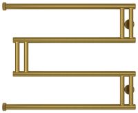 Полотенцесушитель водяной Сунержа High-Tech+ model "M" 500х650 Состаренная латунь арт-051-4050-5065 — фото 1, Водяные полотенцесушители