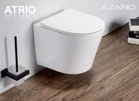 Сет AZARIO инсталляция + Унитаз подвесной Azario Atrio 490x365x360 безободковый, с быстросъемным сиденьем микролифт арт-AZ-8010-1000+AZ-2330 — фото 4, Комплекты унитаз + инсталляция