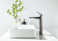 Товар: AQ1104BGM БЕТТА смеситель для раковины высокий 230, без донного клапана, оружейная сталь - фото 5 AQ1104BGM БЕТТА смеситель для раковины высокий 230, без донного клапана, оружейная сталь — фото 5, Смесители для раковины