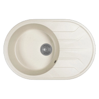 Товар: Мойка "Лиана" 760, белый СМс арт-29.020.C0760.401 - фото 1 Мойка "Лиана" 760, белый СМс арт-29.020.C0760.401 — фото 1, Кухонные мойки