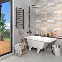 Ванна MALTA 157 см из литьевого мрамора NOVA GEL с каменными ножками/ Aqua de Marco 1160WMAL_GEL — фото 2, Ванны