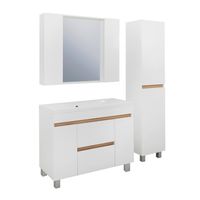 Товар: Шкаф-пенал напольный SYDNEY 35 /универсальный/ AQUA DE MARCO 3035WCSYD/U - фото 4 Шкаф-пенал напольный SYDNEY 35 /универсальный/ AQUA DE MARCO 3035WCSYD/U — фото 4, Шкафы для ванной