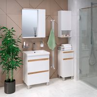 Тумба напольная SYDNEY 60 /2ящ/ AQUA DE MARCO 2060WCSYD/1 — фото 6, Тумбы под раковину