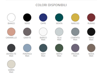 Колонна SIMAS BALLOON напольная цвет белый CN401 слив в пол — фото 3, Консоли для раковины